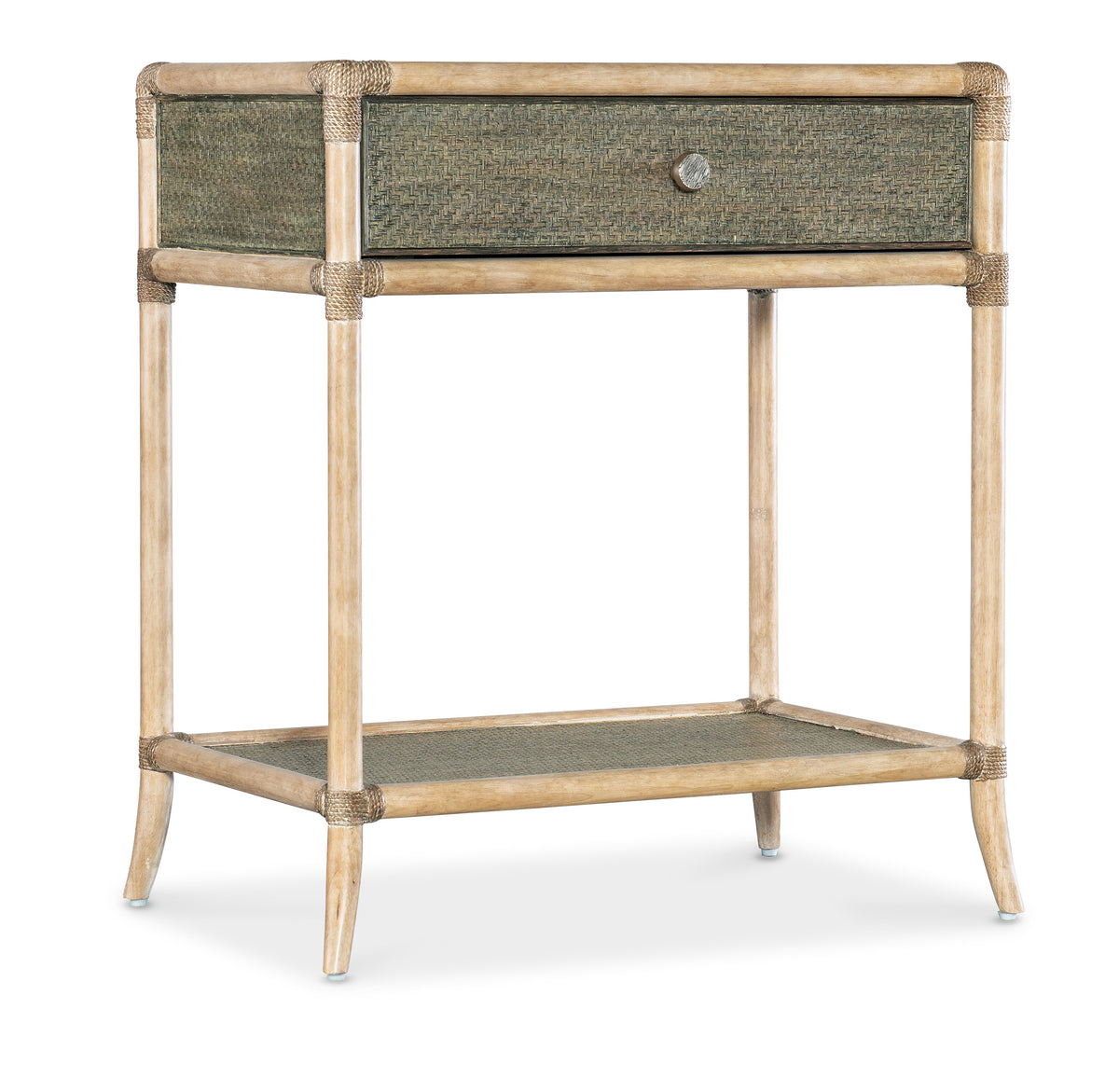 a table with a drawer