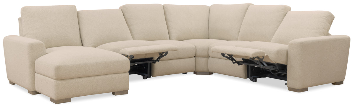 Optimus Five-Seat Sectional - Hooker Furniture (HRF-3263)