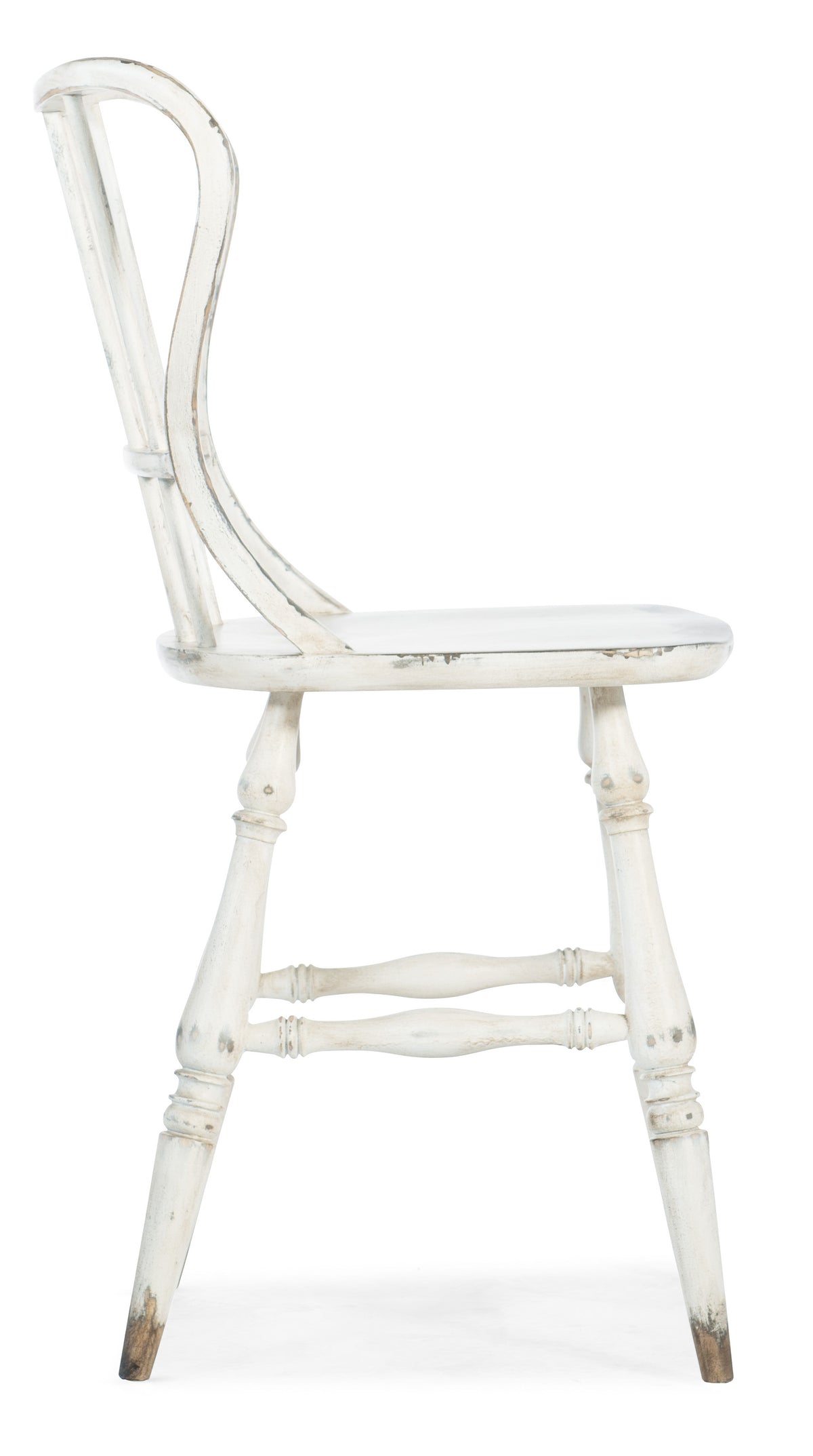 a white chair with a backrest