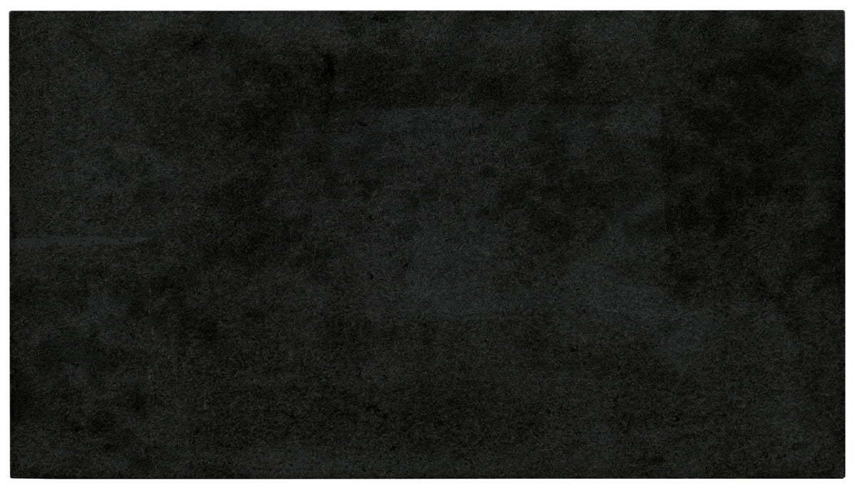 a black rectangular object with a white border