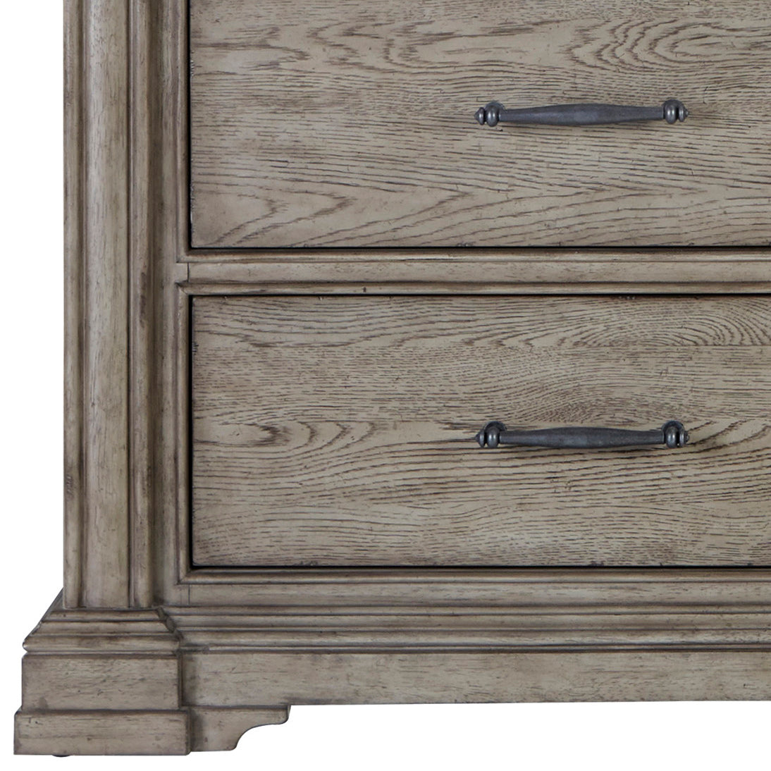 a close up of a dresser