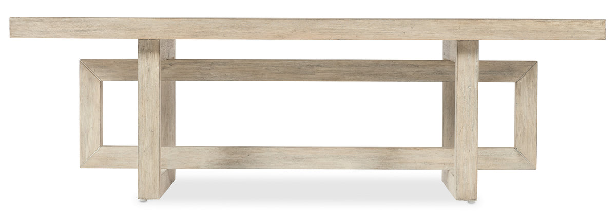 a wooden table with a white background