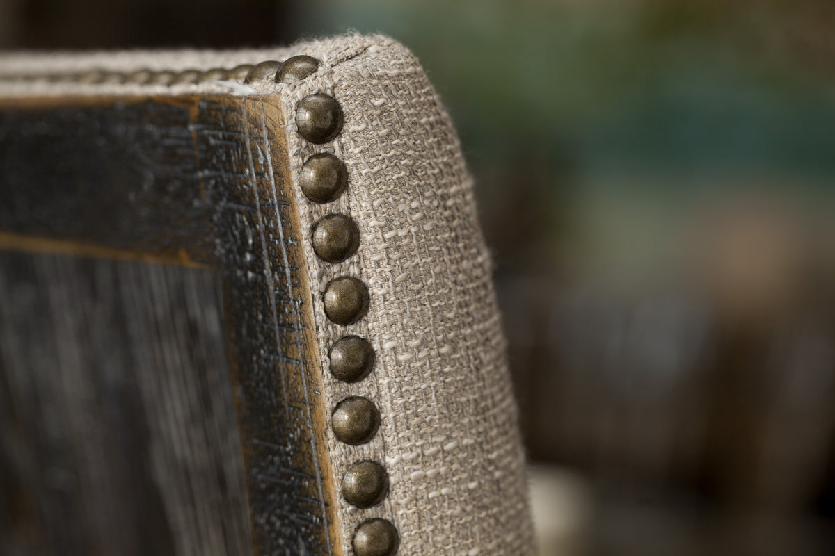 a close up of a chair