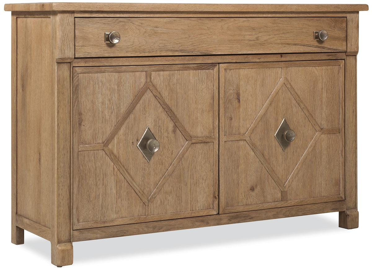 a wooden cabinet with drawers