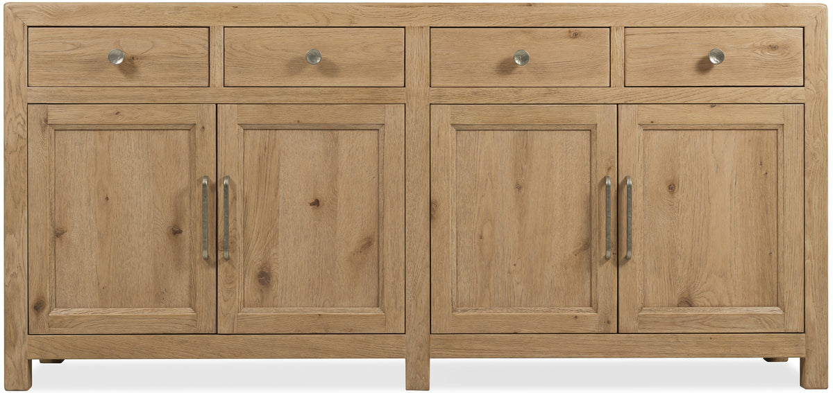 a wooden cabinet with drawers