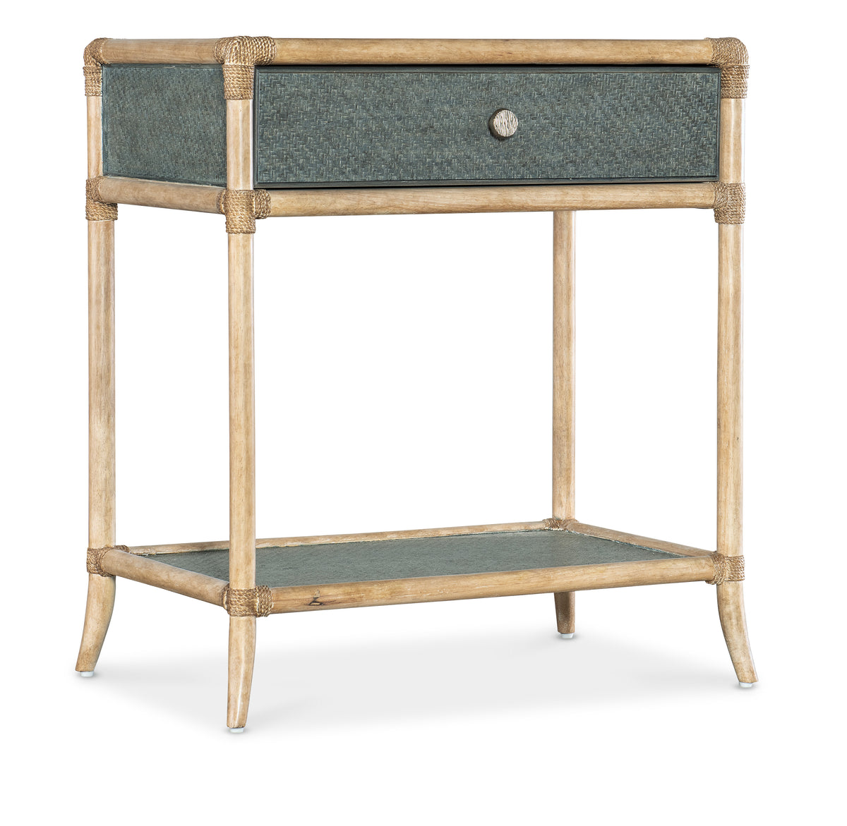 a table with a drawer