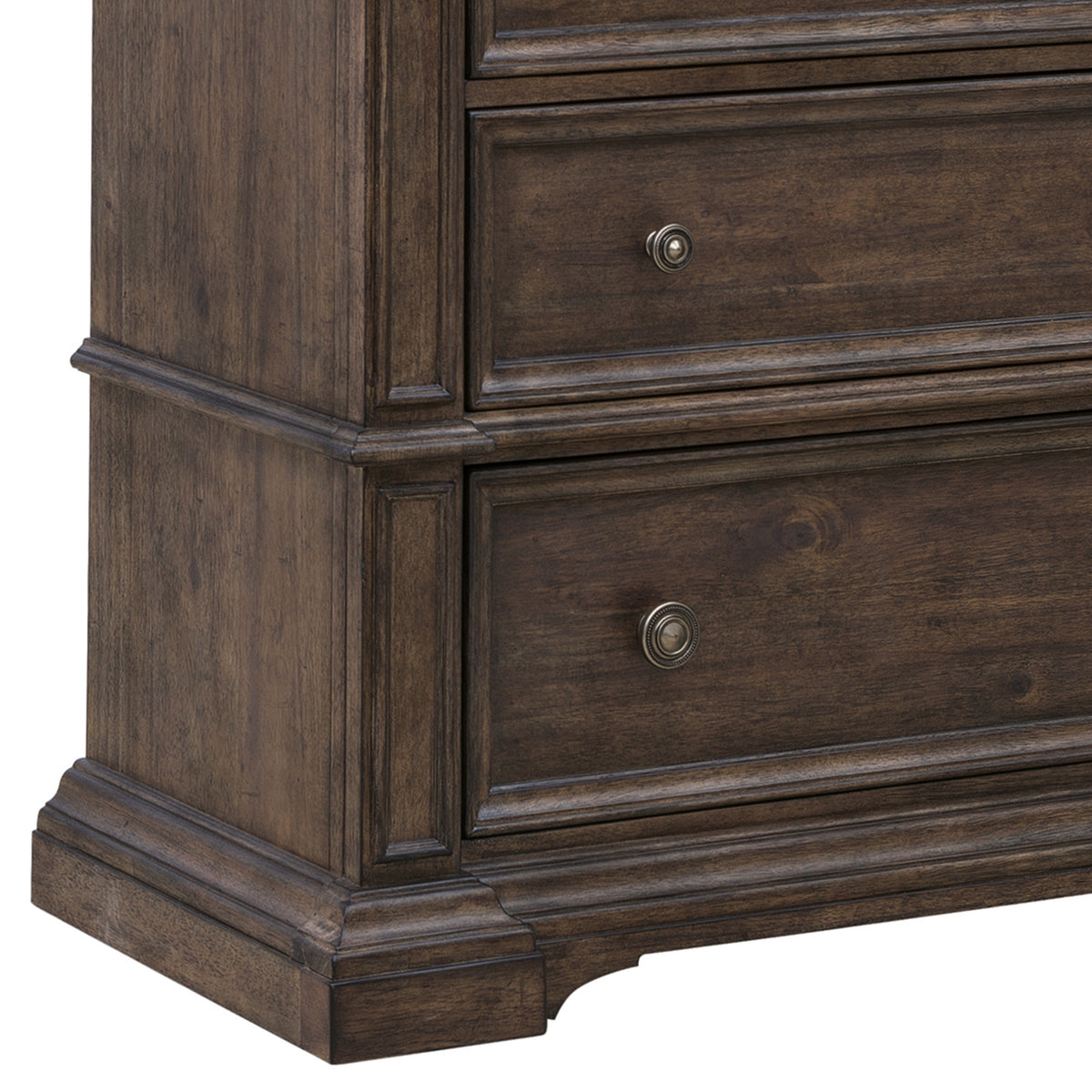 a close up of a dresser