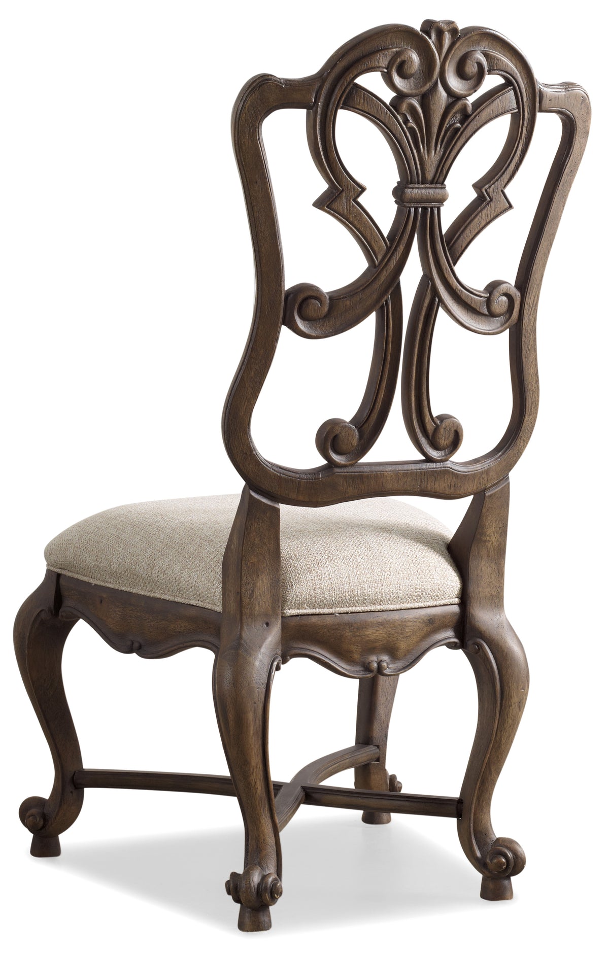 a chair with a cushion