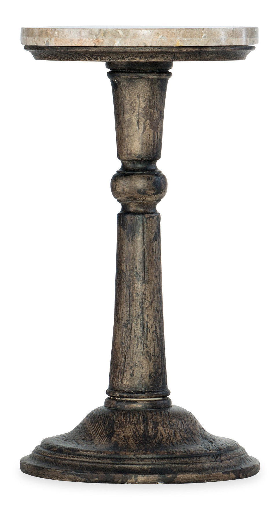 a wooden pillar with a white background
