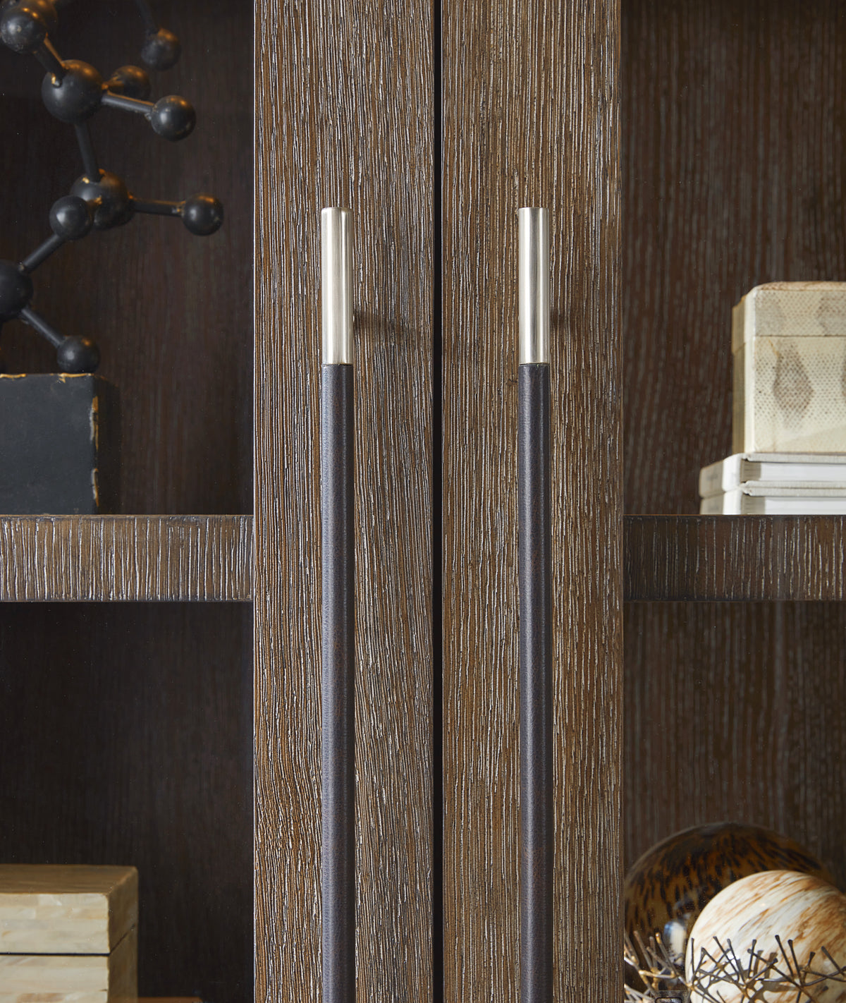a close up of a cabinet