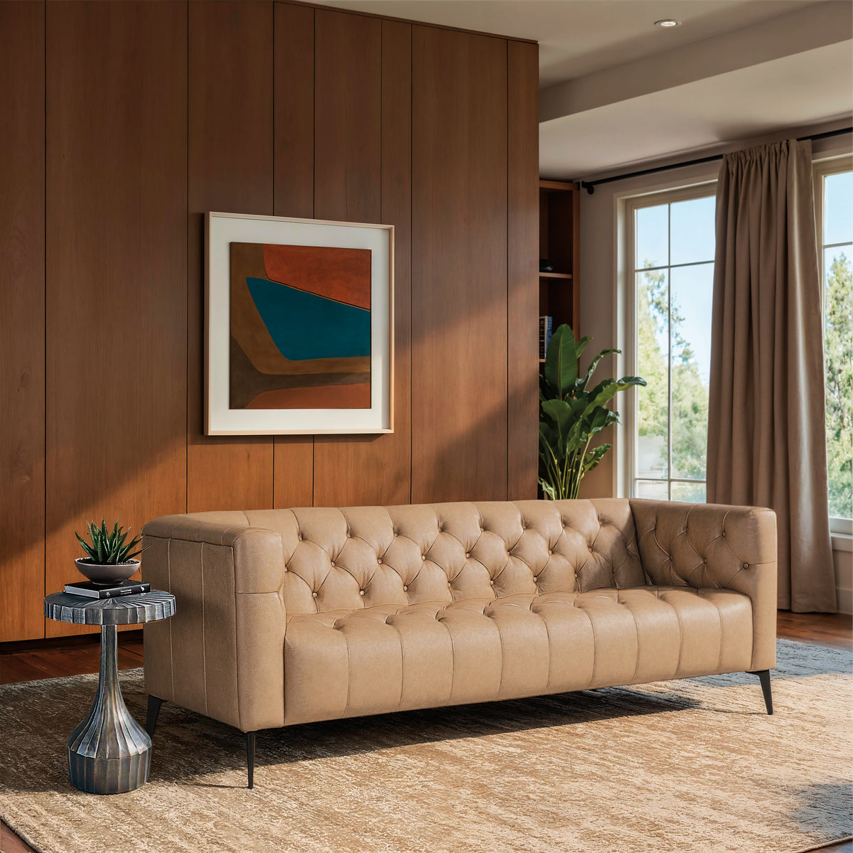 a couch in a room