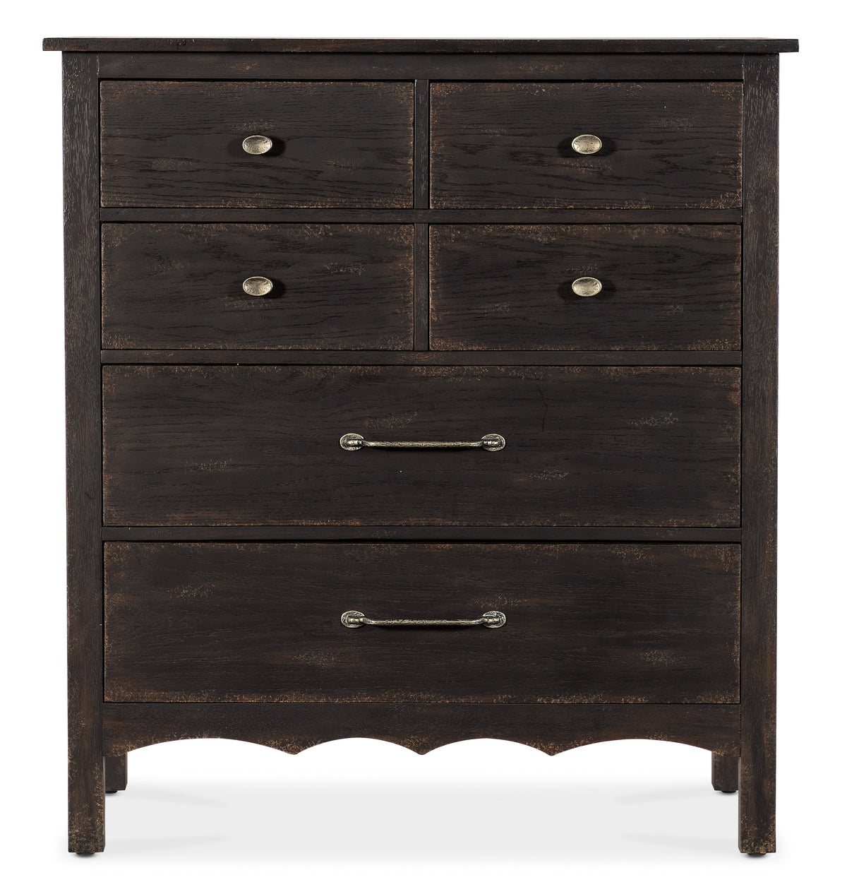 a black dresser with drawers