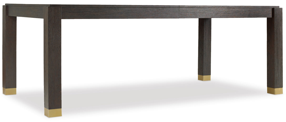 a table with a wooden leg