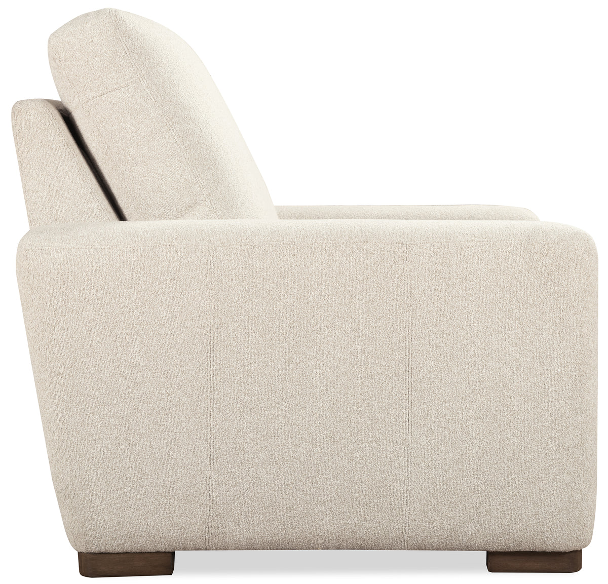 a white chair with a cushion