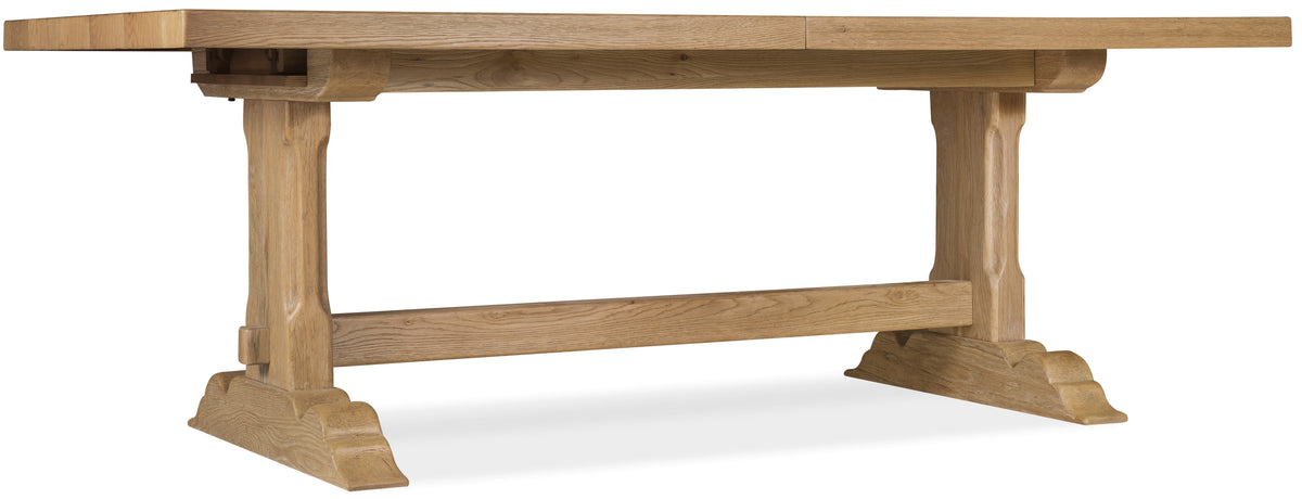 a wooden table with legs