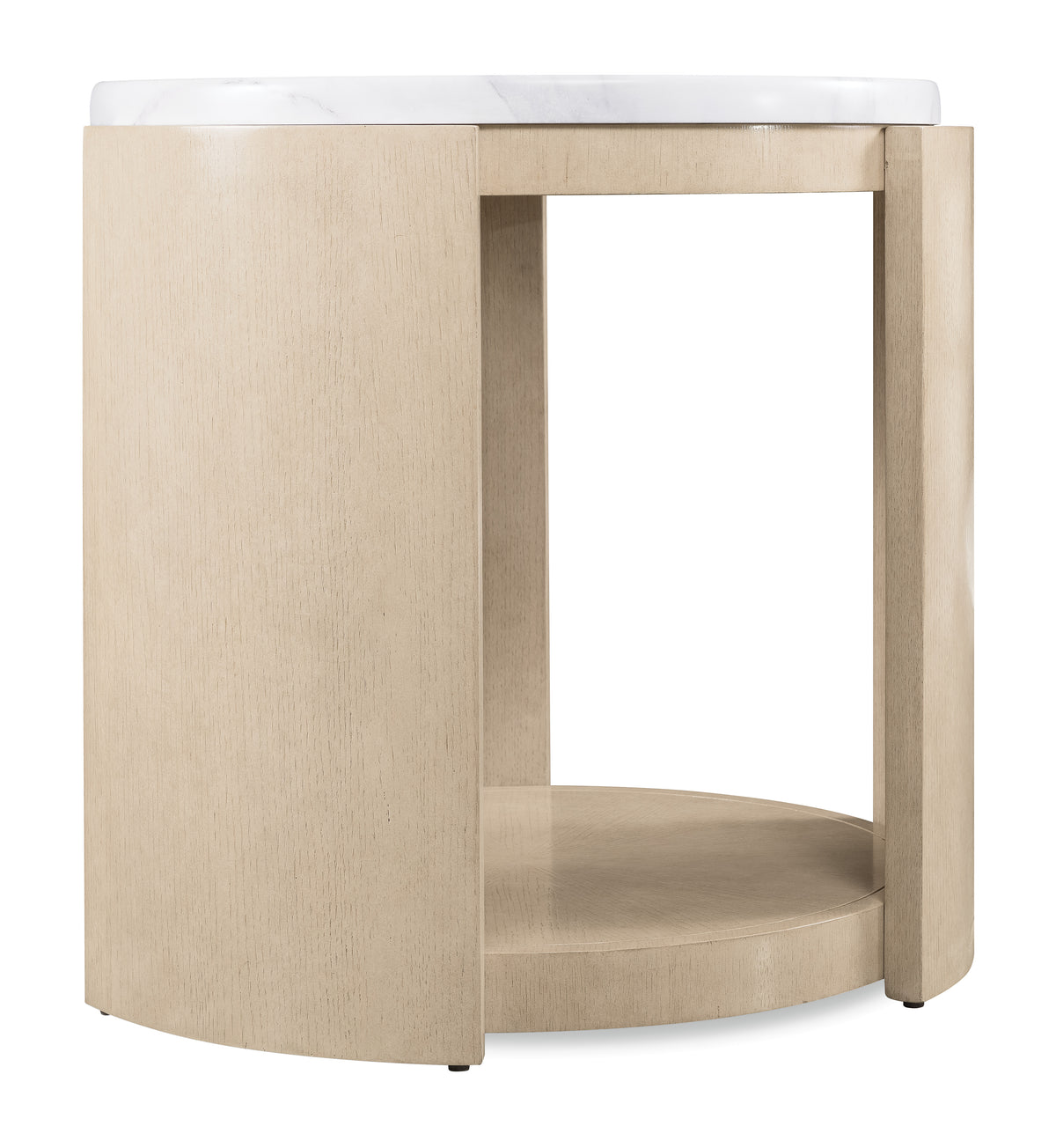 a white table with a marble top
