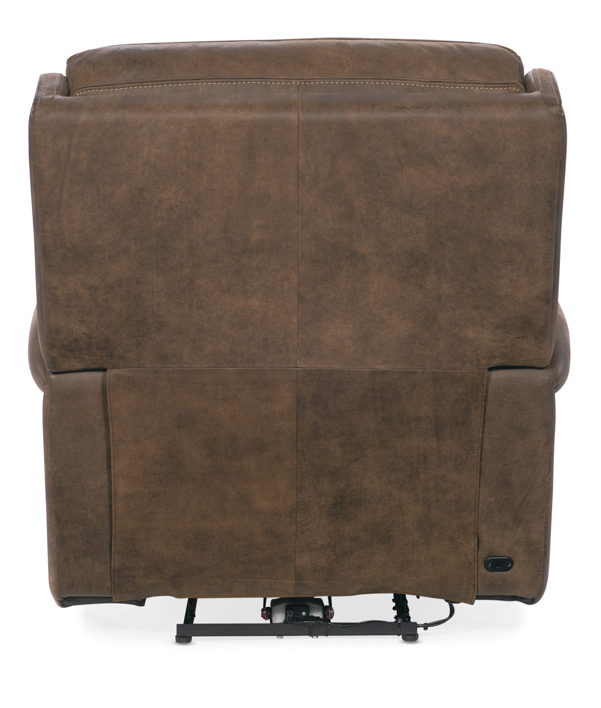 the back of a recliner