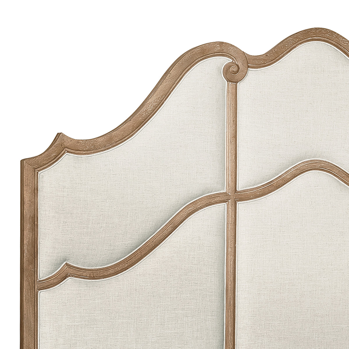 a close up of a headboard