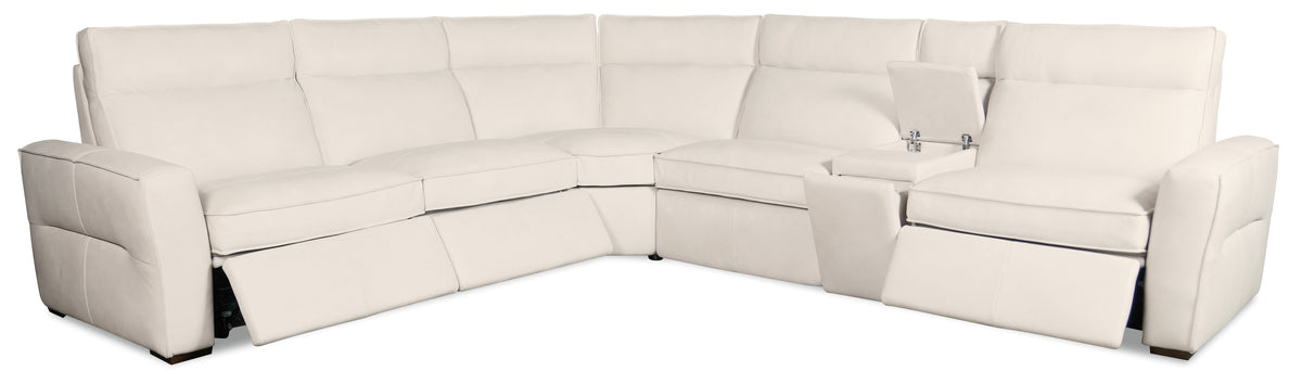 Vann Six-Piece Power Sectional - Hooker Furniture (HRF-3253)
