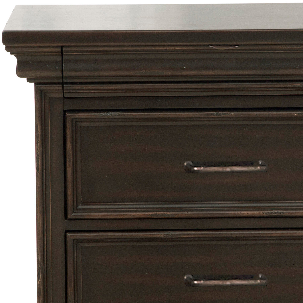 a close up of a drawer
