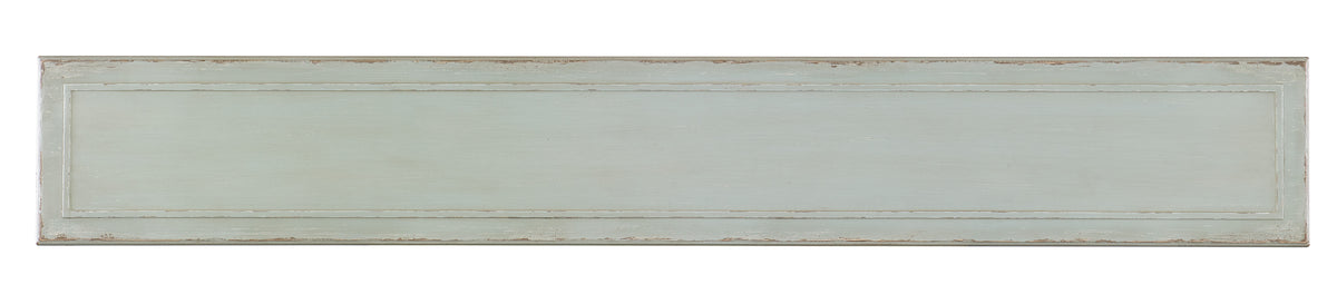 a white rectangular sign with a brown border