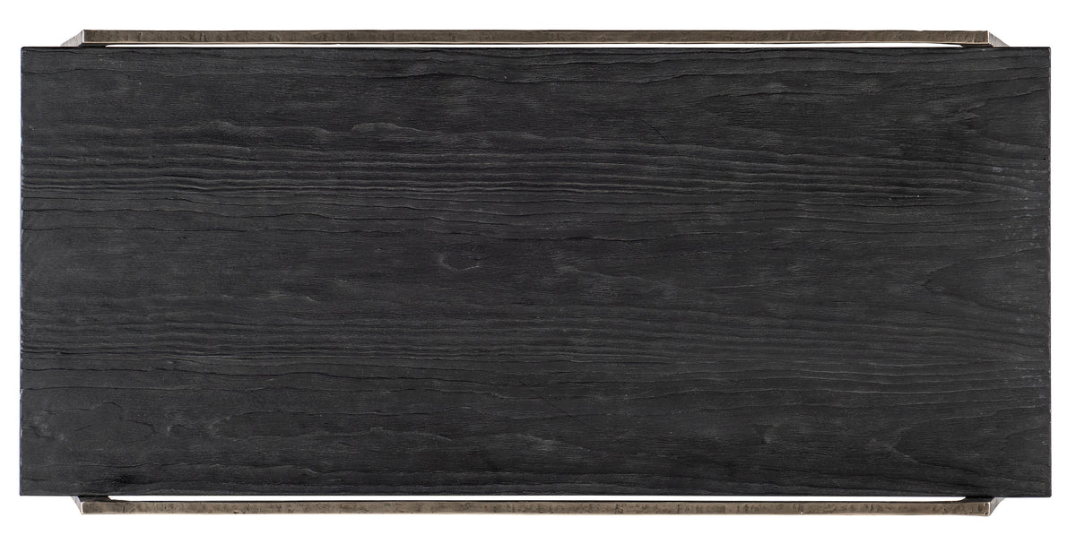 a black board with a white border