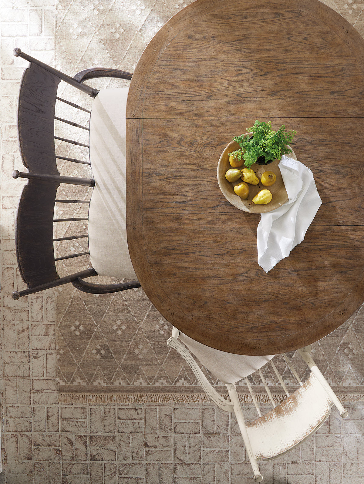 a bowl of fruit on a table