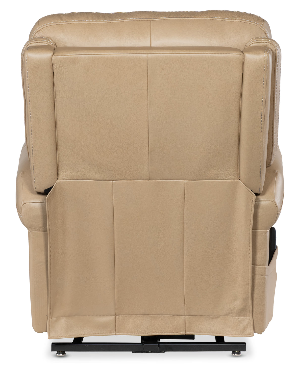 a back of a recliner