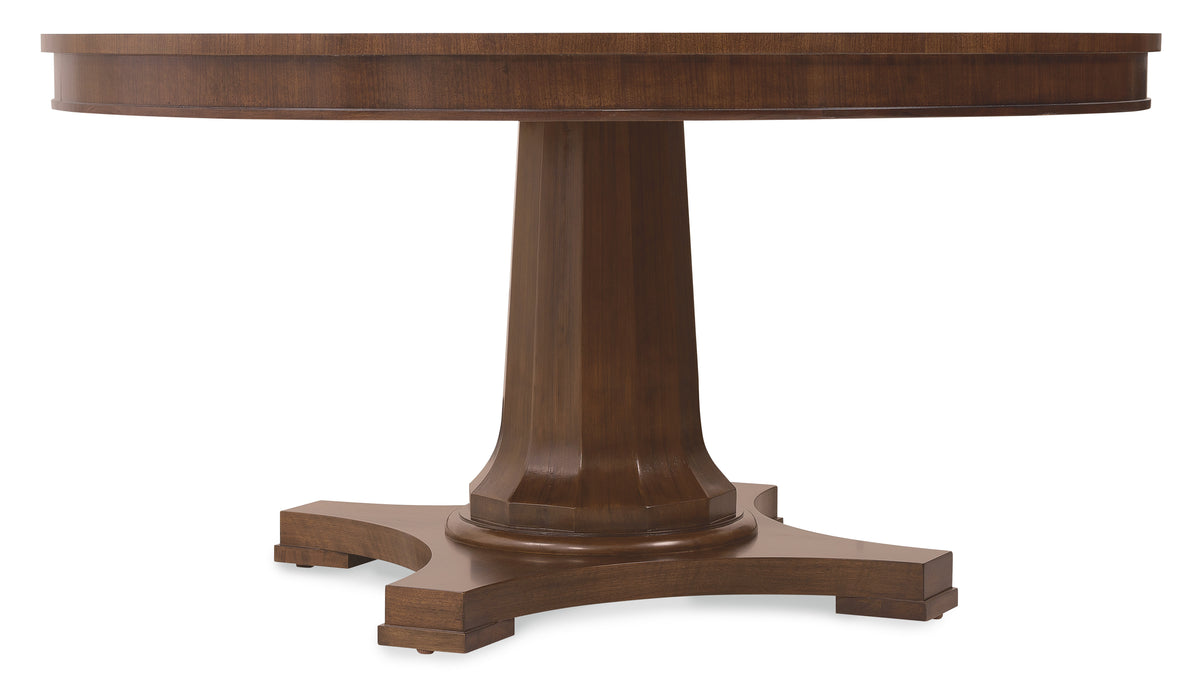 a brown wooden table with a white background