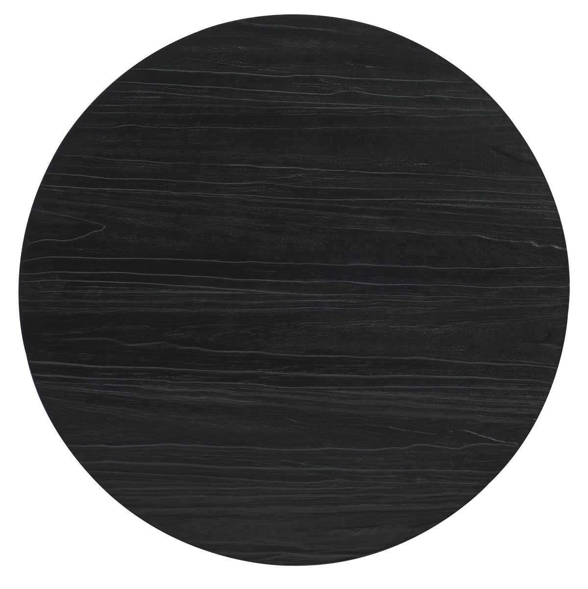 a black circle with a white background