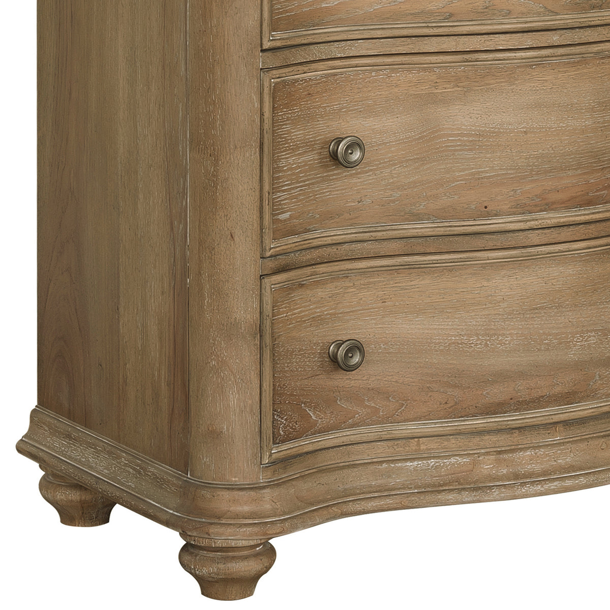 a close up of a dresser