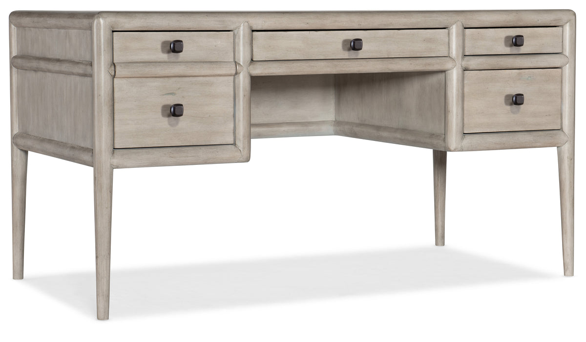 a desk with drawers on it