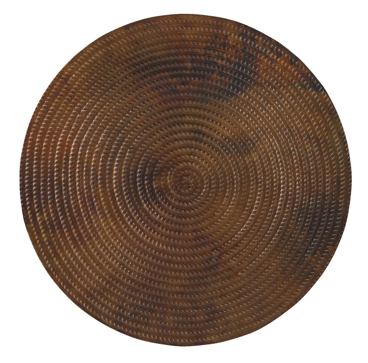 a close up of a circular object