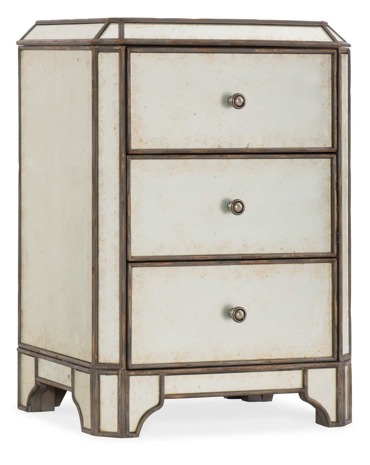 a white chest of drawers