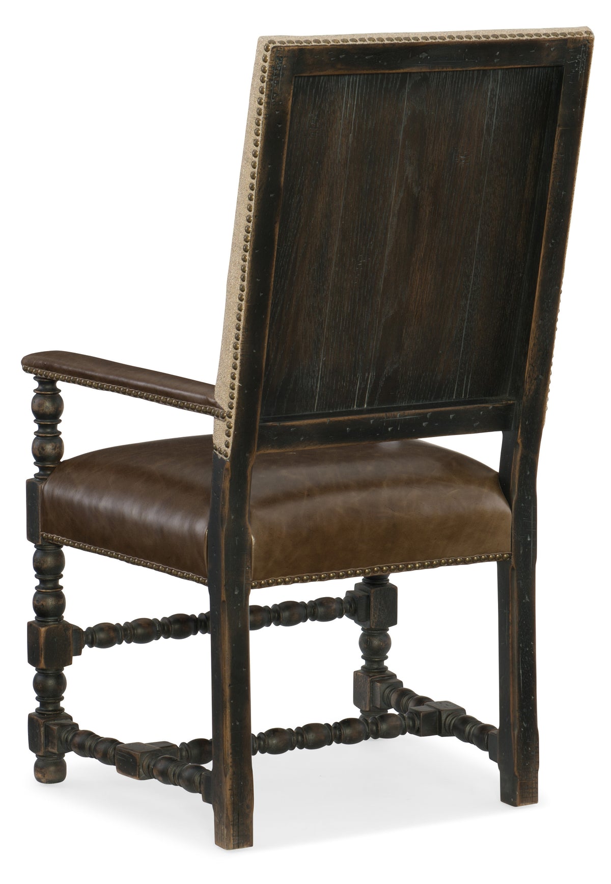 a brown chair with a brown cushion