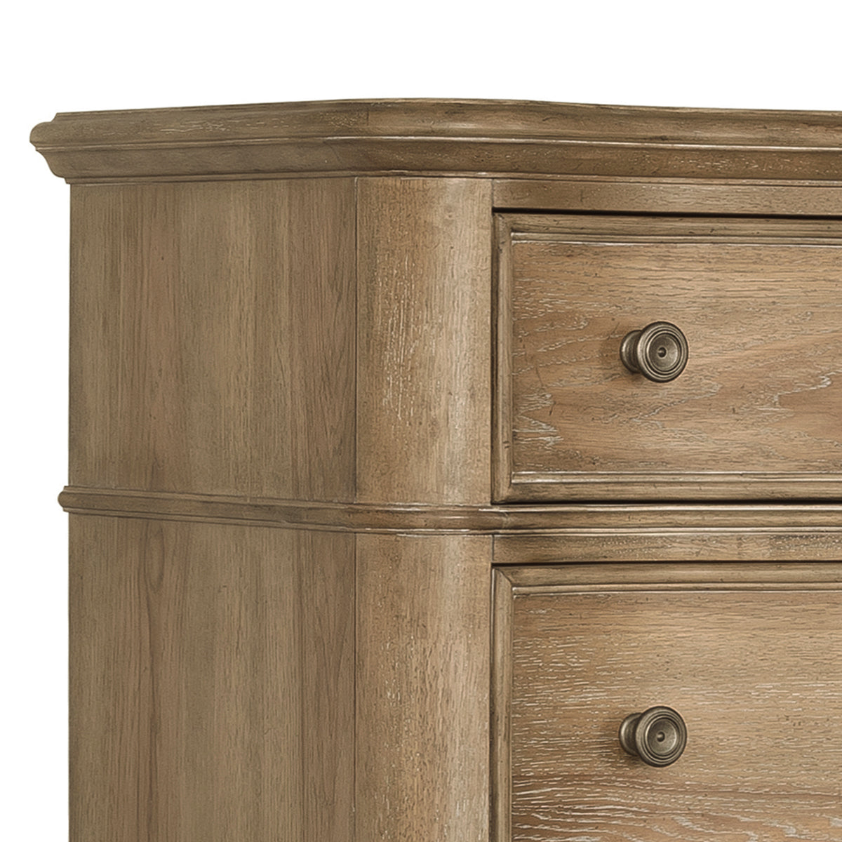 a close up of a dresser