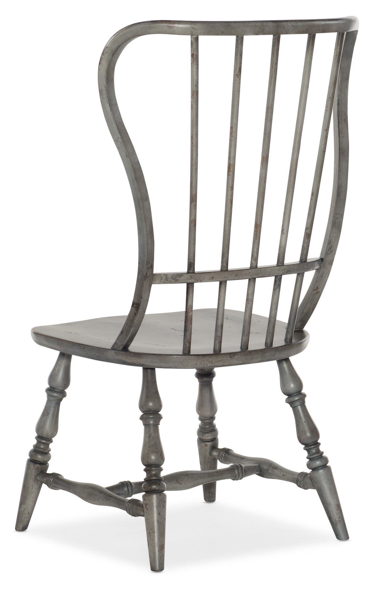 a grey chair with a white background