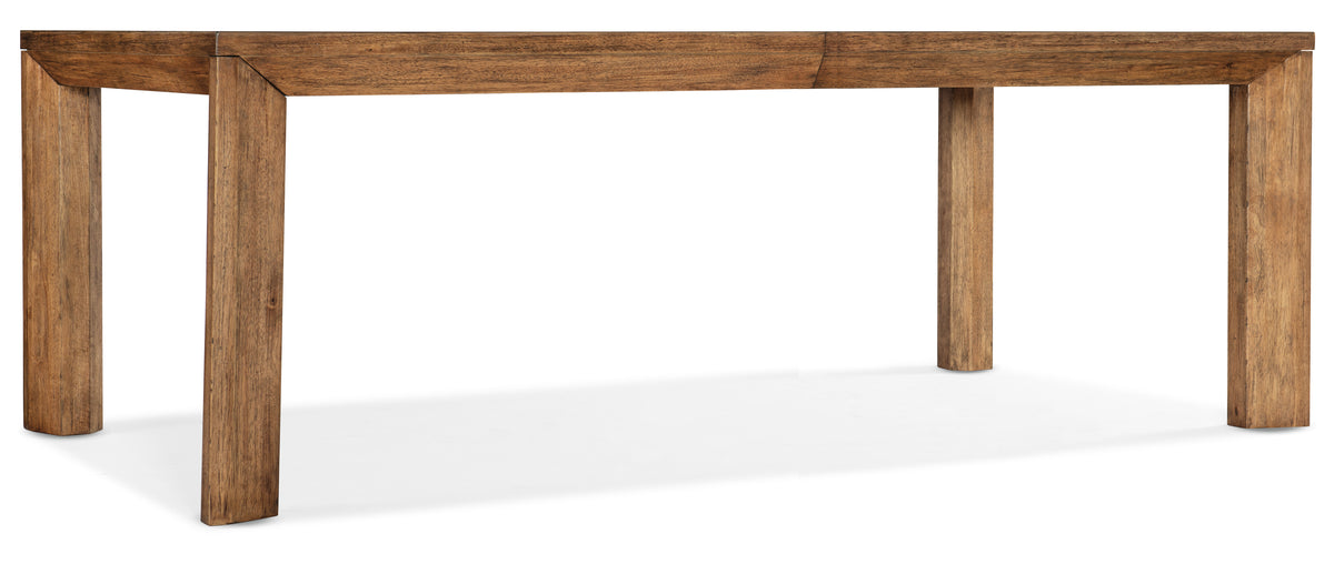 a wooden table with legs