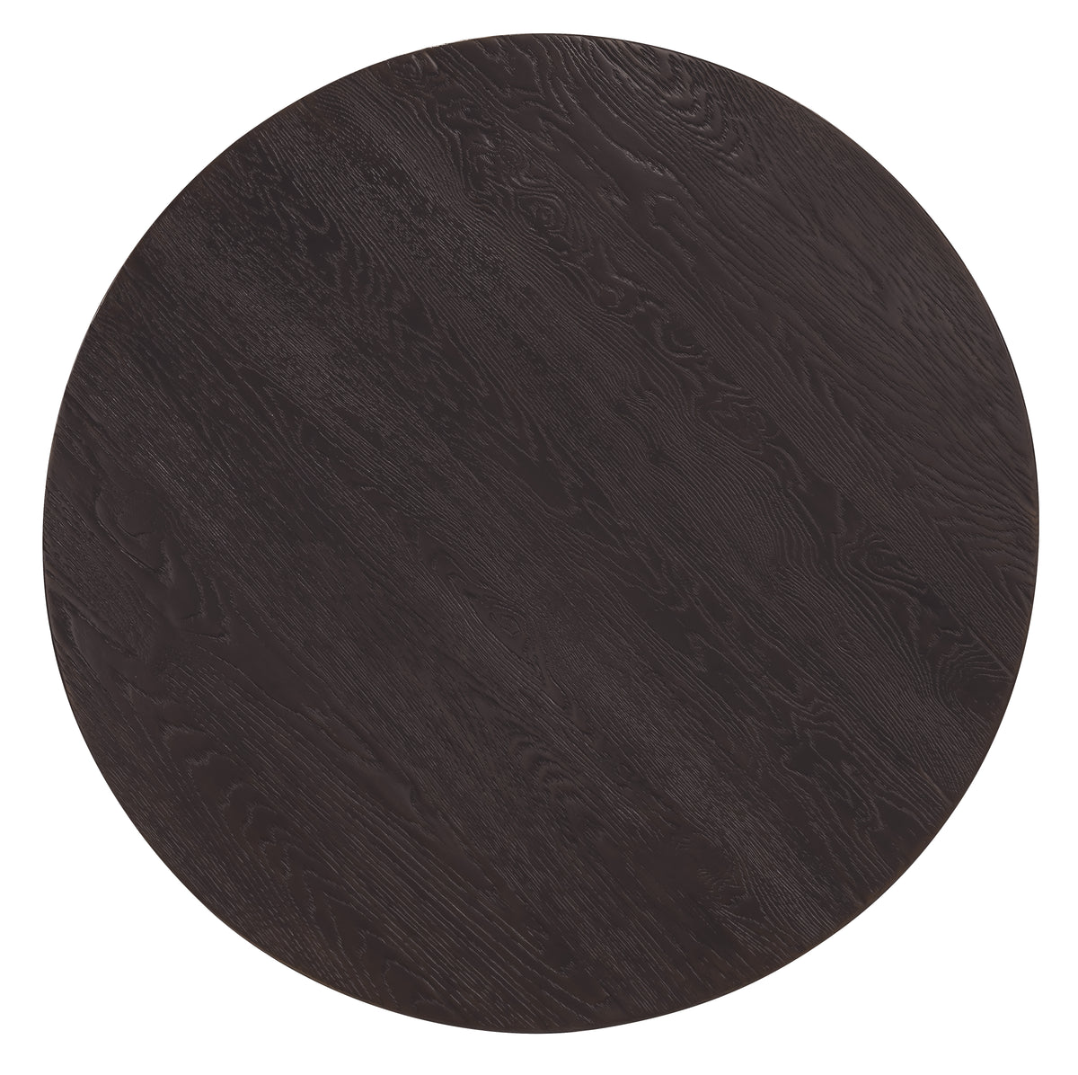 a black circle with a white background