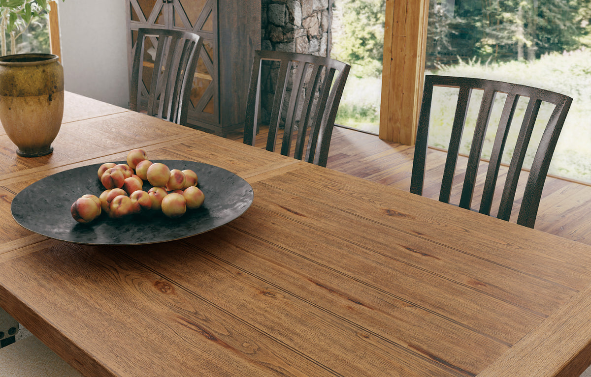a plate of apples on a table