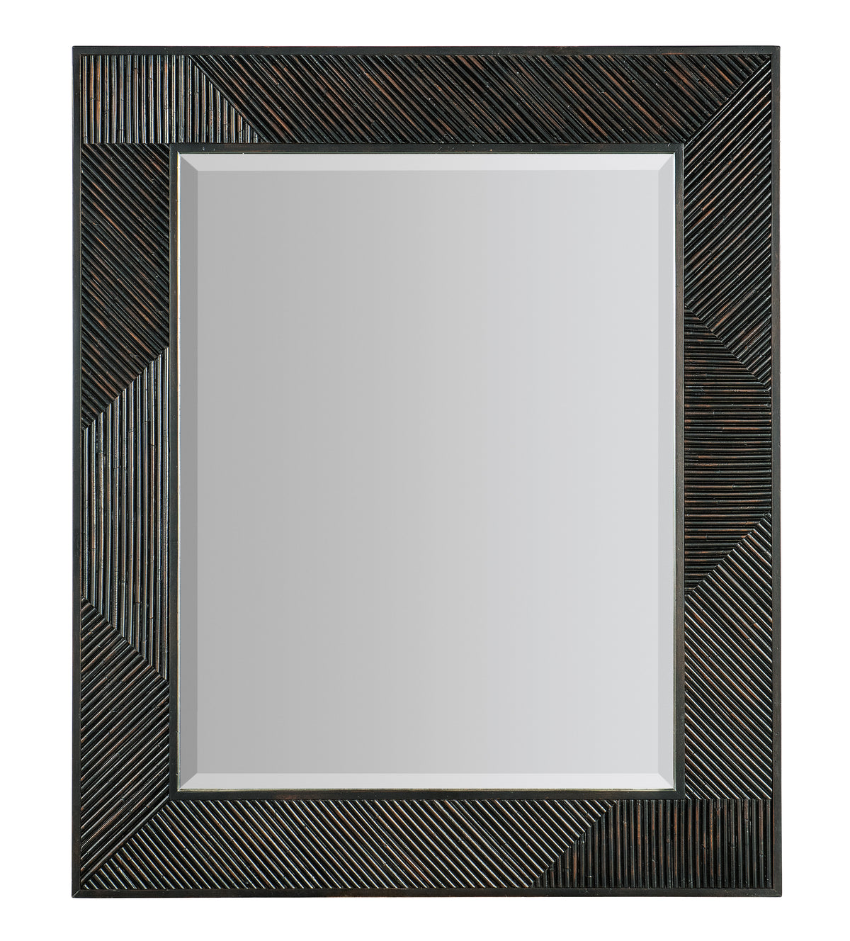 a mirror with a white background