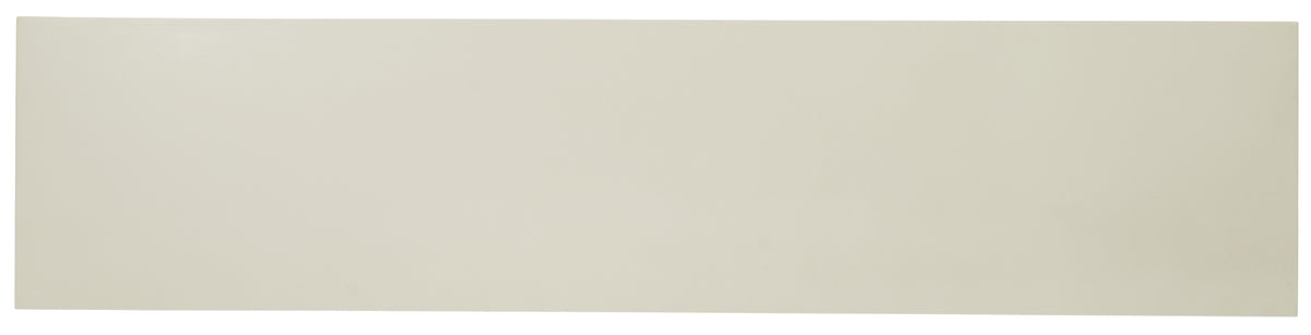 a white rectangular object with a black handle