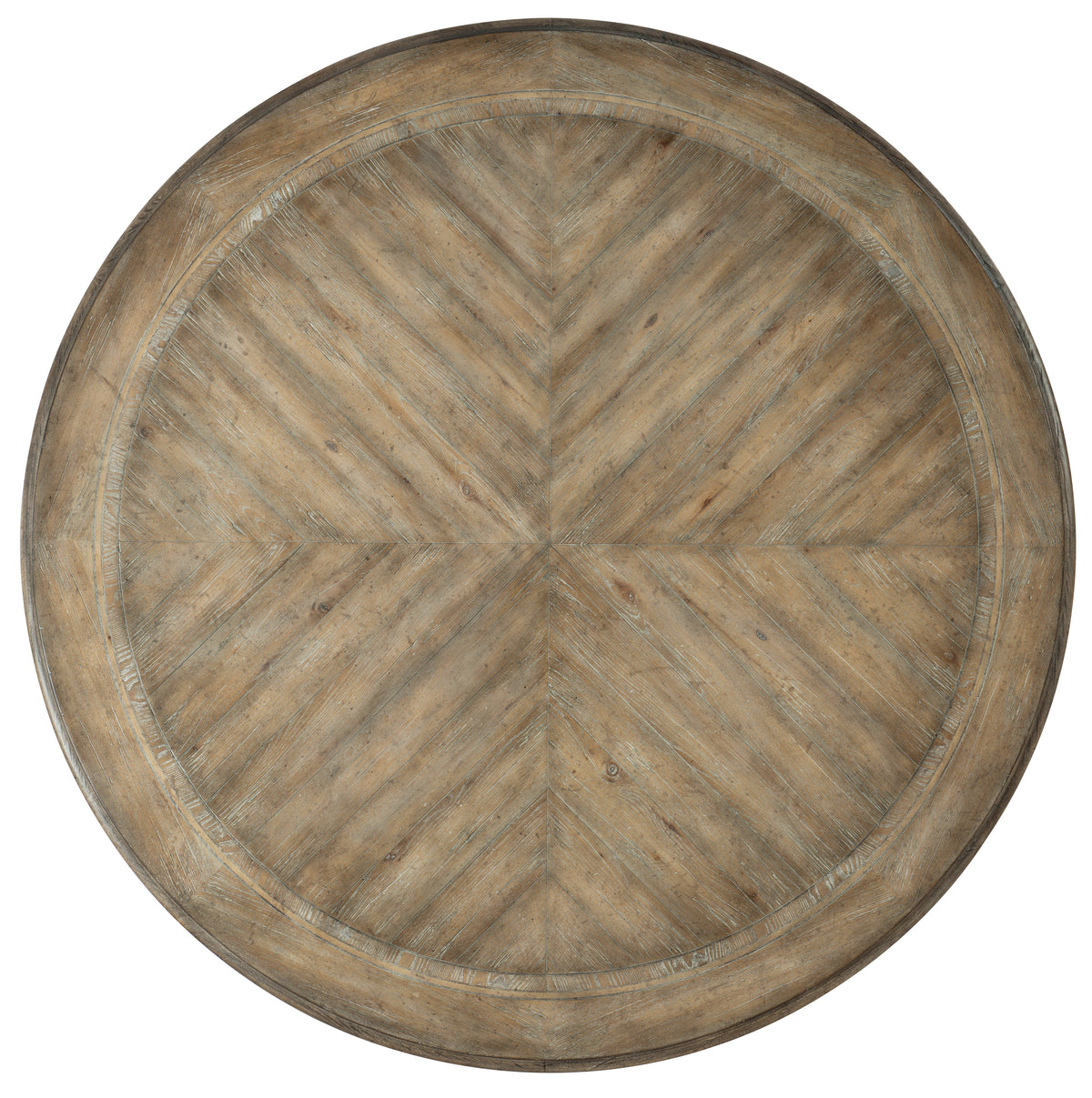 a circular wood table top