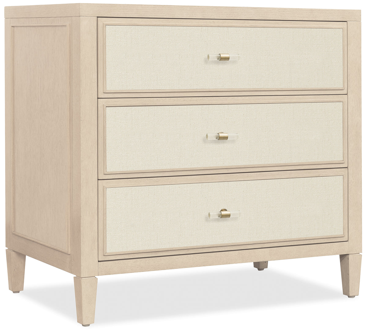 a white dresser with drawers