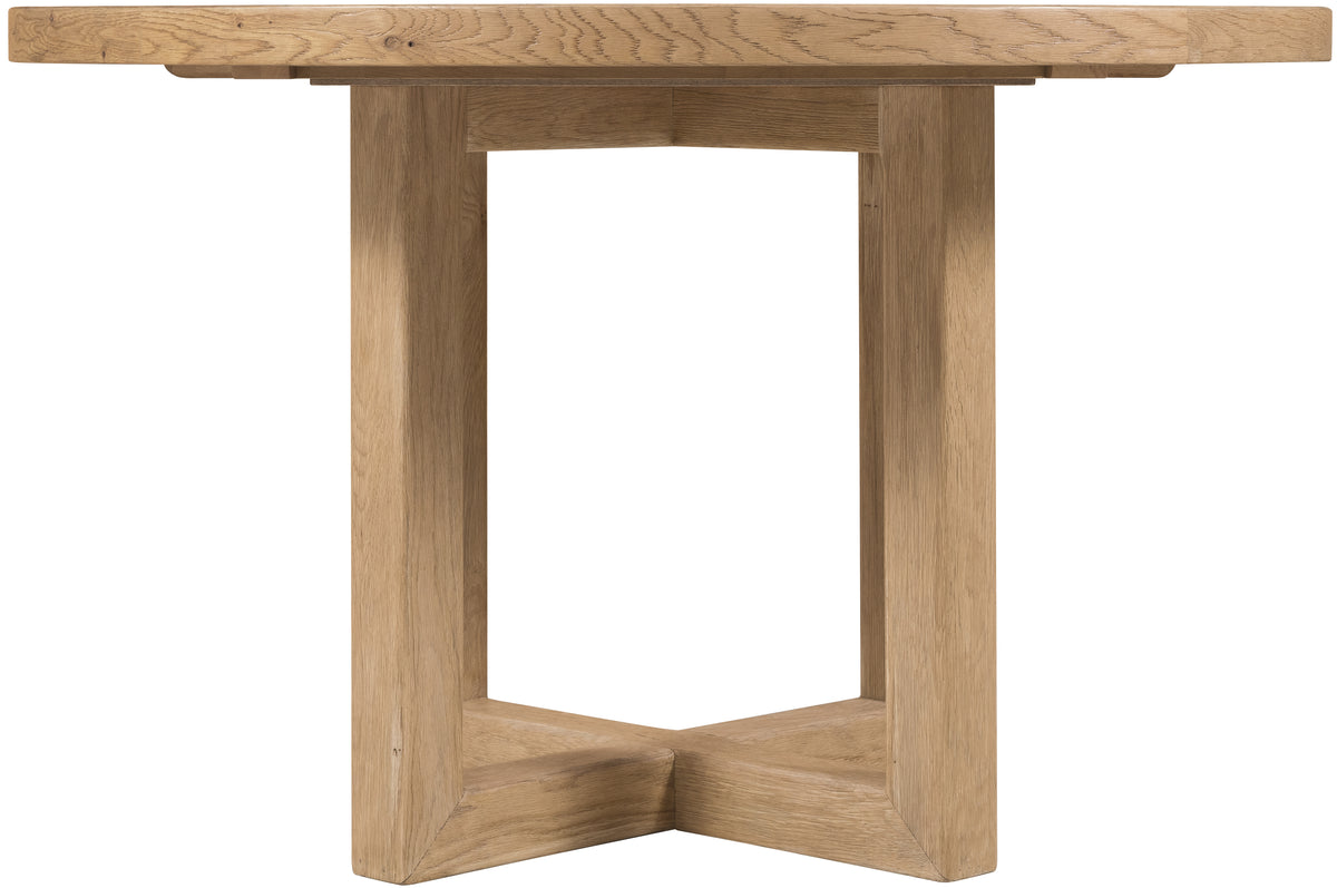 a wooden table with a white background