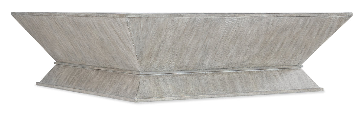 a rectangular stone container with a white background