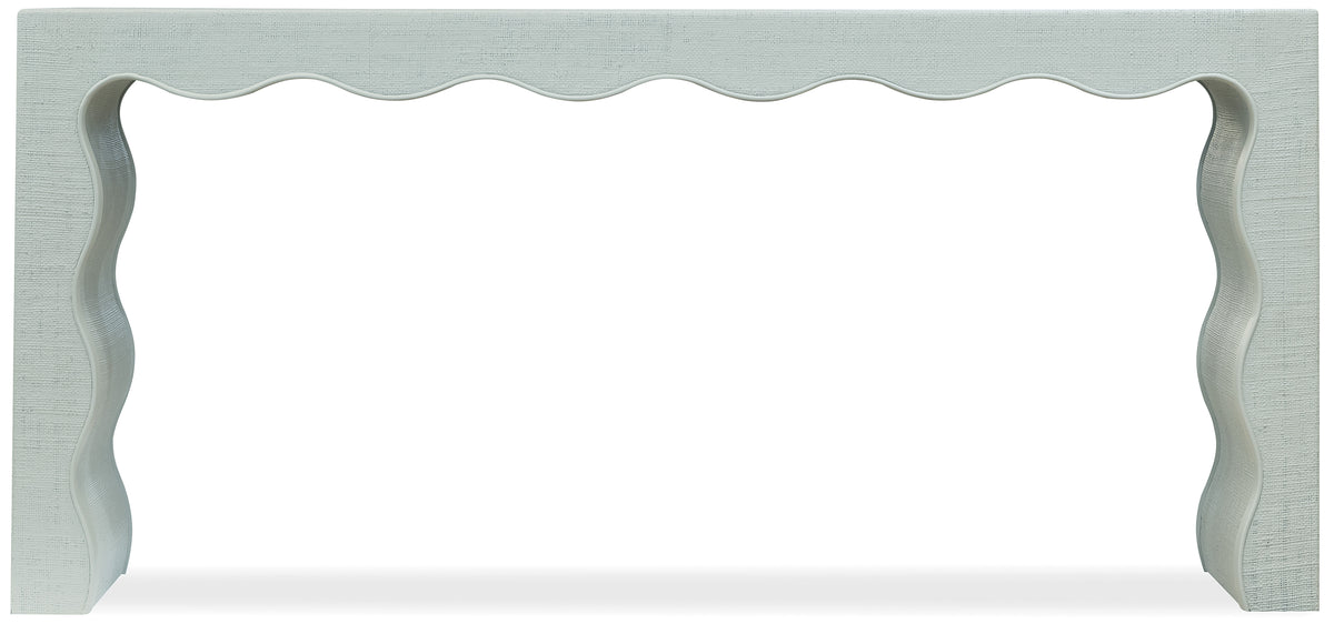 a white table with a grey table top