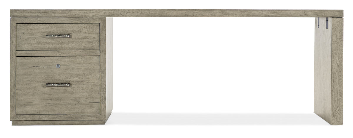 a table with a white base