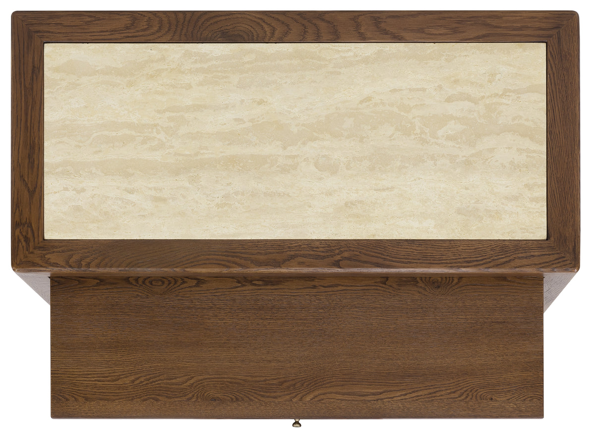 a wooden frame with a white surface