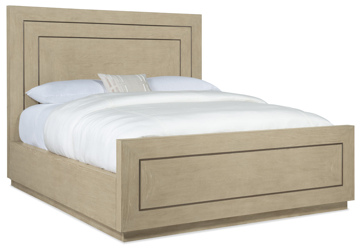 a bed with a white blanket